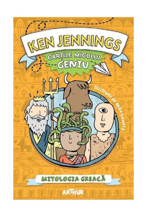 Copertă produs Mitologia greacă. Cărțile micului geniu (Vol. 2)