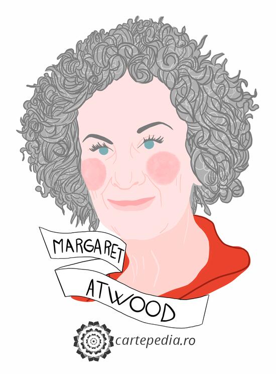 Copertă produs Margaret Atwood  - sticker by Renata - gallery big 1