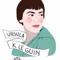Copertă produs Ursula K. Le Guin - sticker by Renata - gallery small 