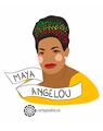 Copertă produs Maya Angelou - sticker by Renata - thumb 1