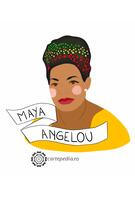 Maya Angelou - sticker by Renata