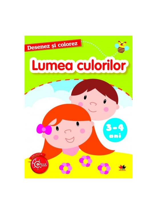 Copertă produs Desenez și colorez. Lumea culorilor. 3-4 ani - gallery big 1
