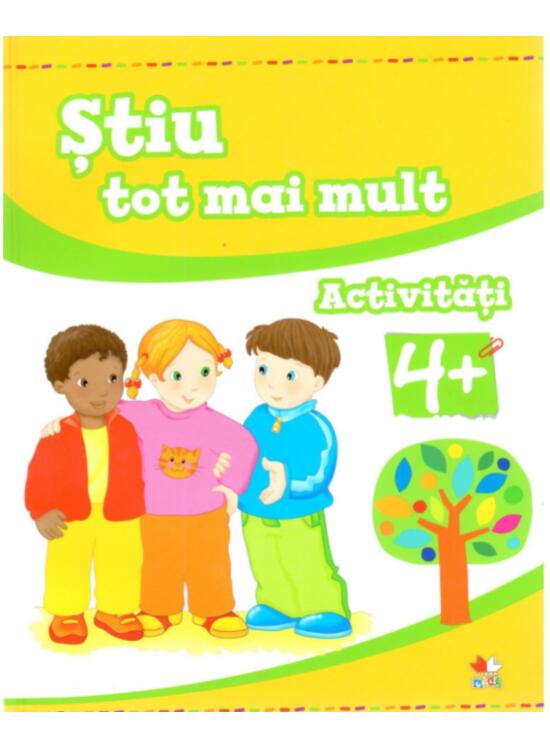 Copertă produs Știu tot mai mult. Activități 4+ - gallery big 1
