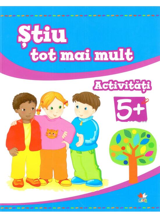 Copertă produs Știu tot mai mult. Activități 5+ - gallery big 1