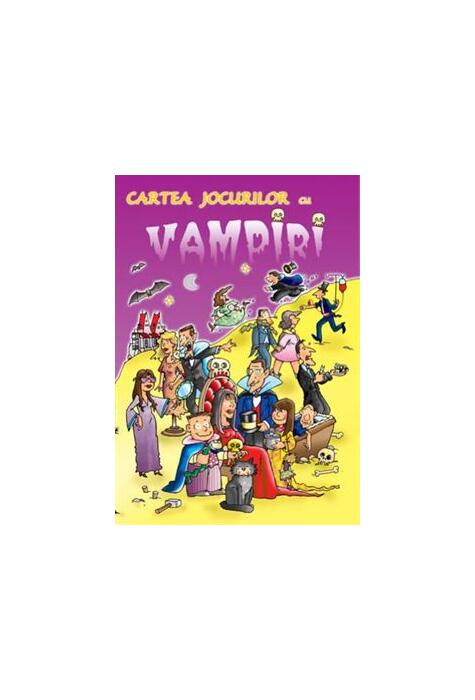 Copertă produs Cartea jocurilor cu vampiri