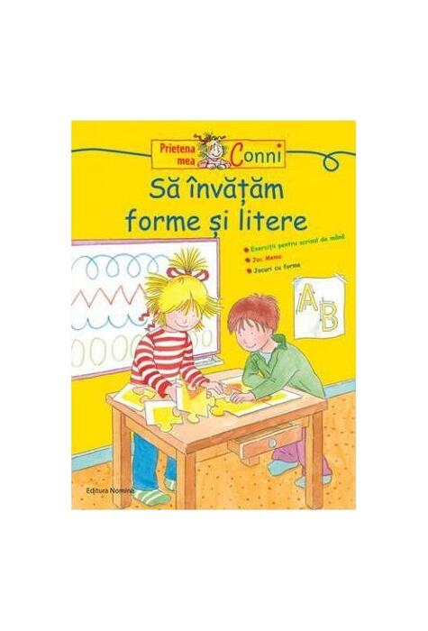 Copertă produs Conni. Să &icirc;nvățăm forme și litere