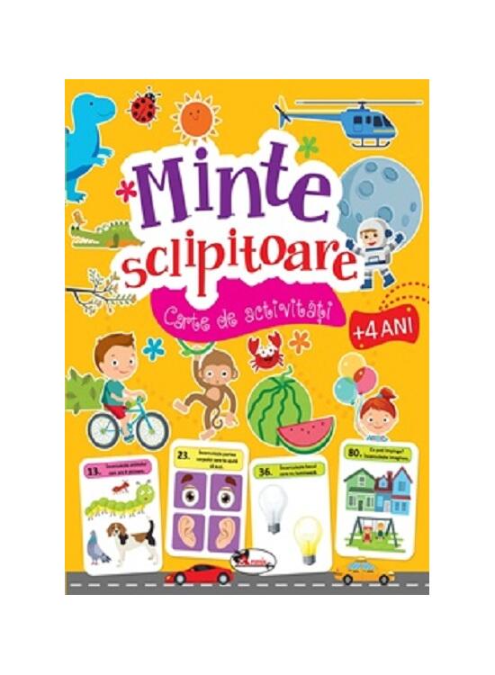 Copertă produs Minte sclipitoare. Carte de activități +4 ani - gallery big 1