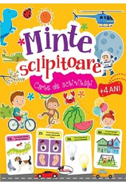Copertă produs Minte sclipitoare. Carte de activități +4 ani