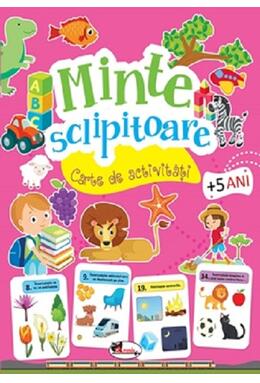 Copertă produs Minte sclipitoare. Carte de activități +5 ani
