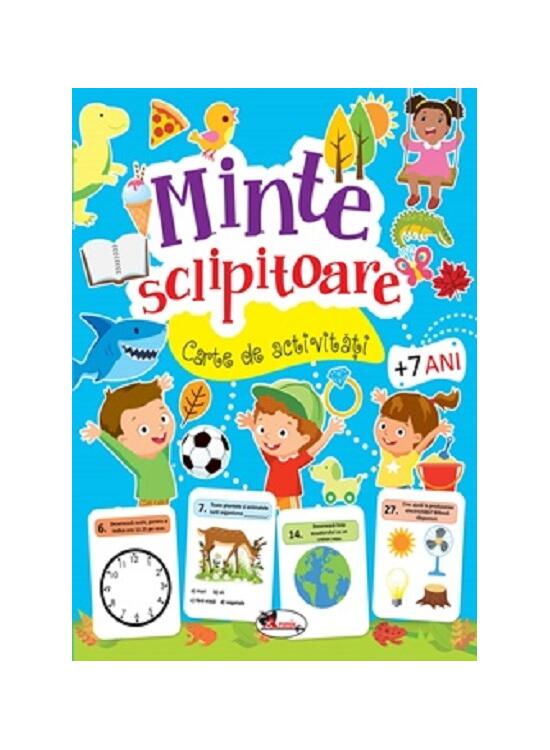 Copertă produs Minte sclipitoare. Carte de activități +7 ani - gallery big 1