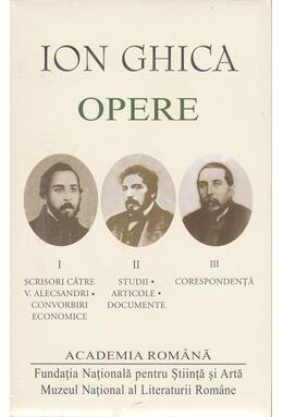 Copertă produs Ion Ghica. Opere. Vol.1-3