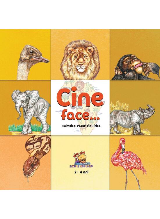 Copertă produs Cine face...? Animale și păsări din Africa - gallery big 1