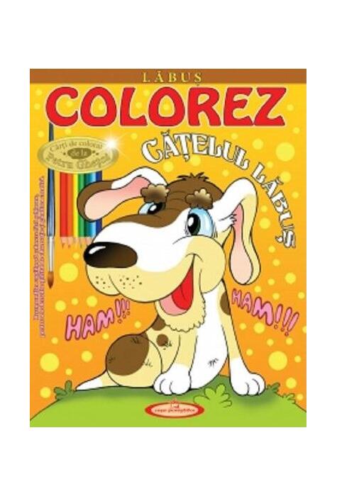 Copertă produs Colorez cățelul Lăbuș