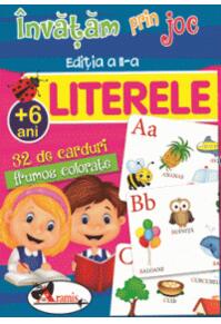 Copertă produs &Icirc;nvățăm prin joc Literele. Cărți de joc educative (+6 ani). Ediția a II-a