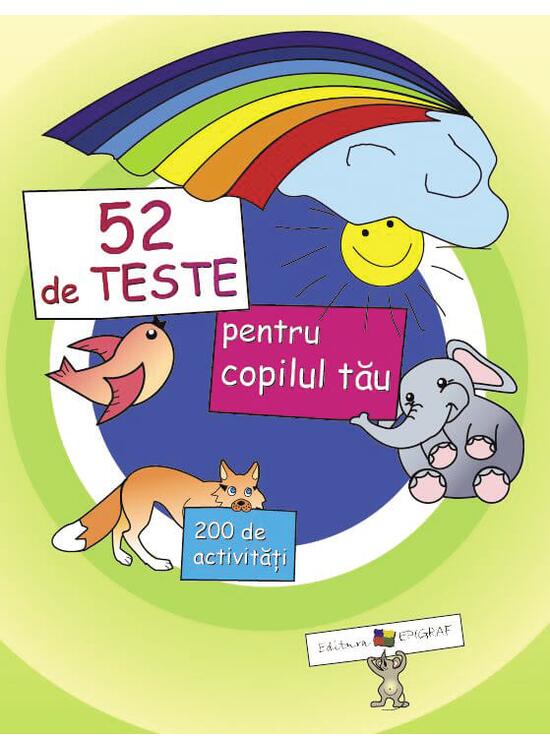 Copertă produs 52 de teste pentru copilul t&atilde;u - gallery big 1