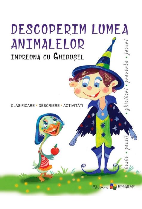 Copertă produs Descoperim lumea animalelor &icirc;mpreună cu Ghiduşel