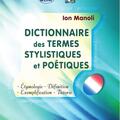 Copertă produs Dictionnaire des termes stylistiques et po&eacute;tiques - gallery small 
