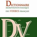 Copertă produs Dictionnaire morphosyntaxique des verbes francais - gallery small 