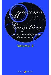 Copertă produs Maxime şi cugetări. Volumul II