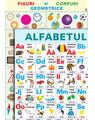 Copertă produs Planșă didactică - Alfabetul și figuri geometrice - thumb 2