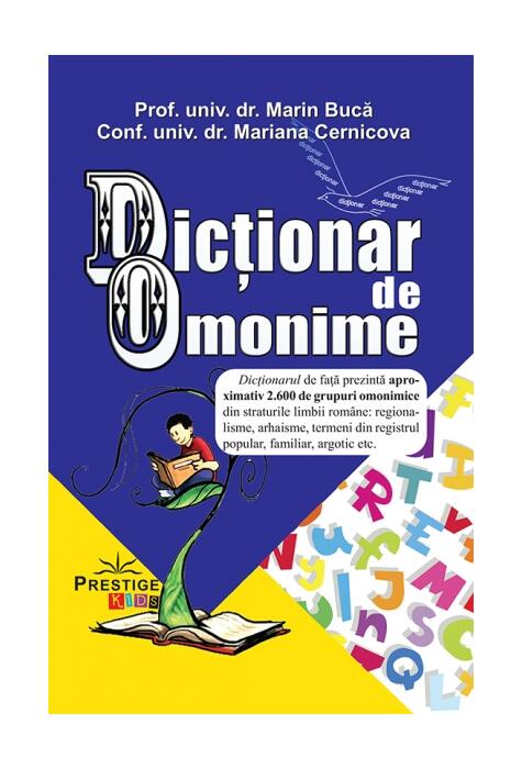Copertă produs Dicționar de omonime