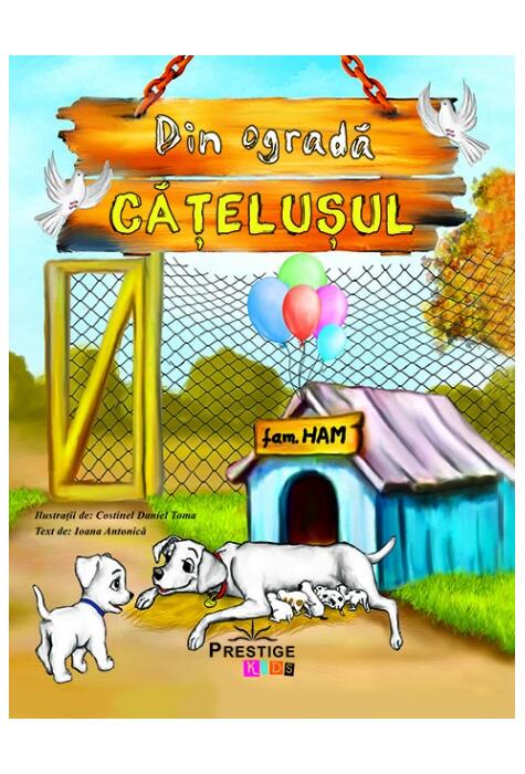 Copertă produs Din ogradă. Cățelușul