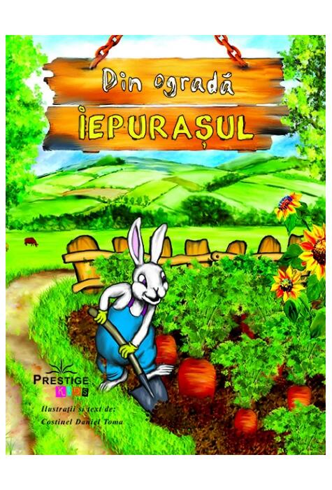 Copertă produs Din ogradă. Iepurașul