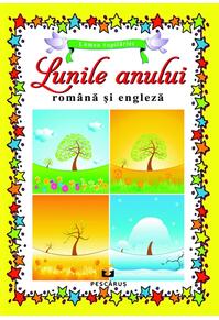 Copertă produs Lunile anului în română și engleză