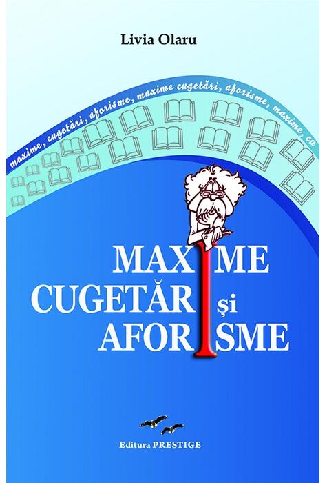 Copertă produs Maxime, cugetări și aforisme