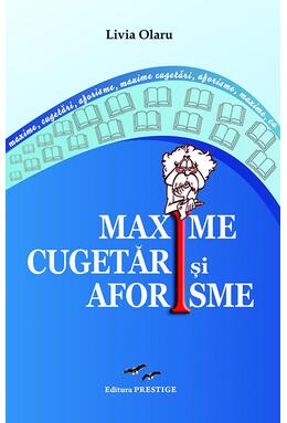 Copertă produs Maxime, cugetări și aforisme