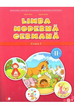 Copertă produs Limba modernă germană. Manual. Clasa I. Sem.II + CD