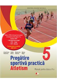 Copertă produs Pregătire sportivă practică: Atletism. Manual. Clasa a V-a + CD