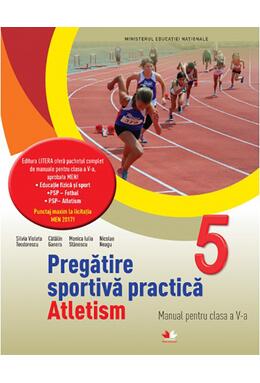Copertă produs Pregătire sportivă practică: Atletism. Manual. Clasa a V-a + CD