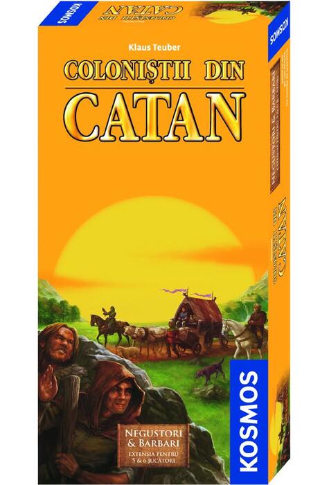 Copertă produs Catan - Negustori și Barbari extensie pentru 5/6 jucători