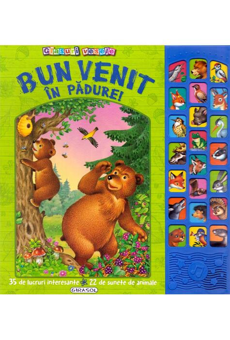Copertă produs Glasuri vesele. Bun venit &icirc;n pădure!