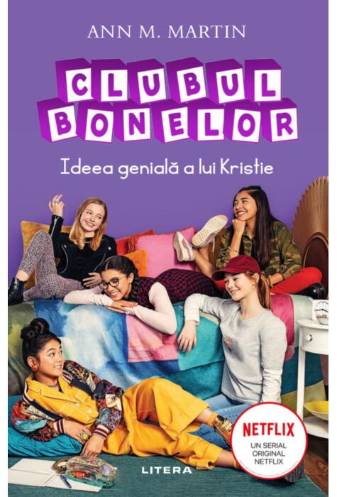 Copertă produs Clubul bonelor. Ideea genială a lui Kristie
