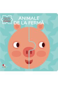 Copertă produs Animale de la fermă. Prima mea carte cu puzzle