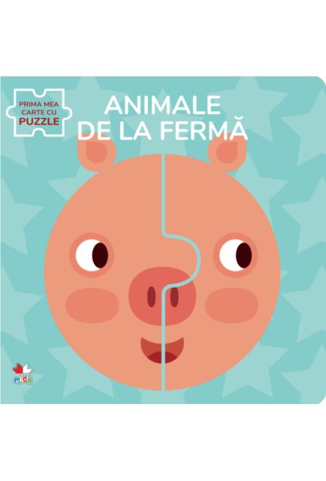 Copertă produs Animale de la fermă. Prima mea carte cu puzzle