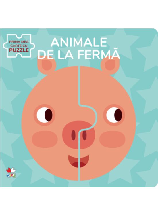 Copertă produs Animale de la fermă. Prima mea carte cu puzzle - gallery big 1