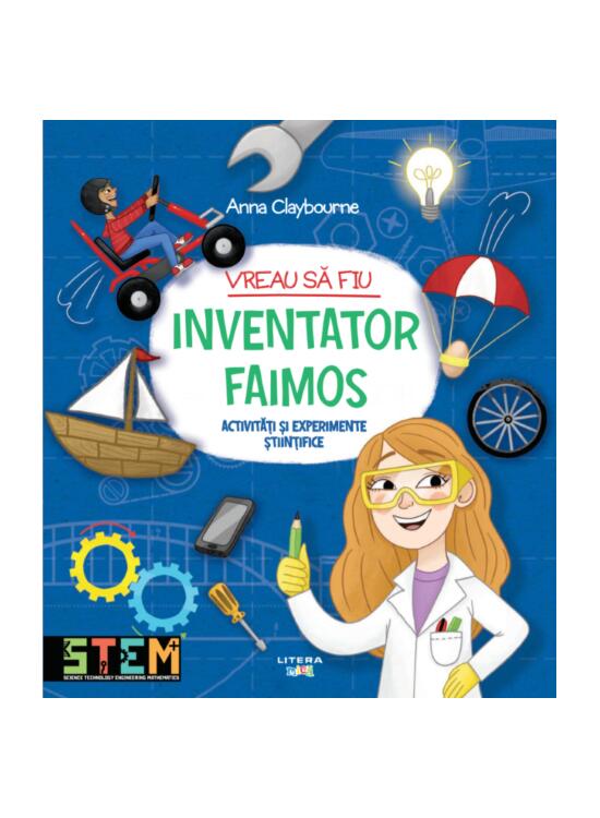 Copertă produs Vreau să fiu inventator faimos - gallery big 1