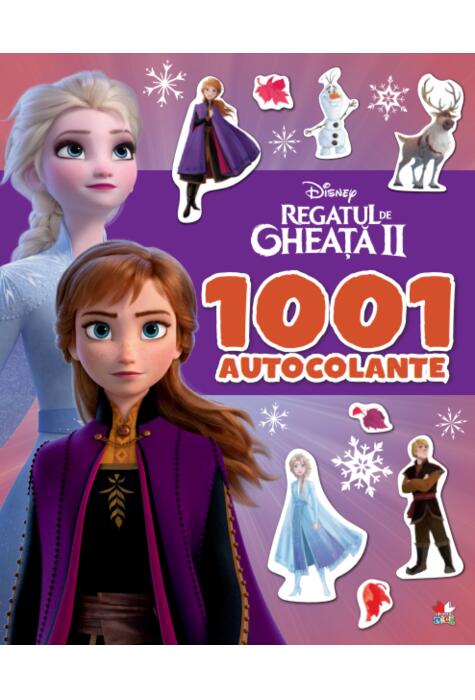 Copertă produs Disney. Regatul de gheață II. 1001 de autocolante