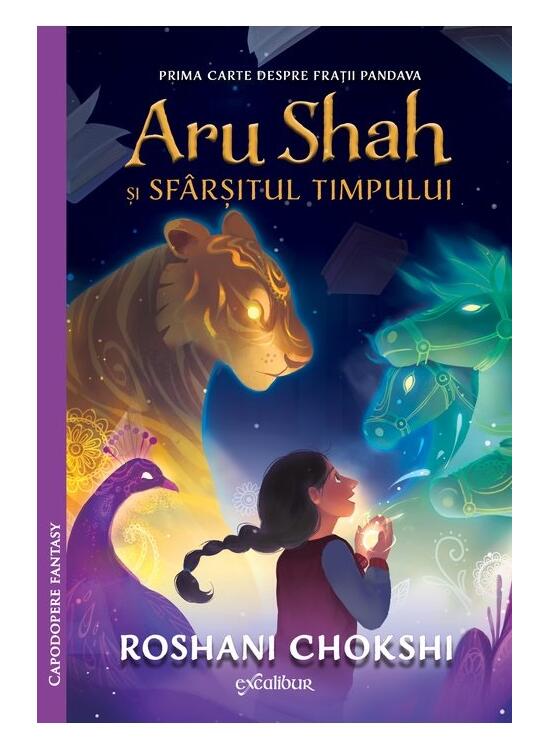 Copertă produs Aru Shah și sf&acirc;rșitul timpului (Vol. 1) - gallery big 1