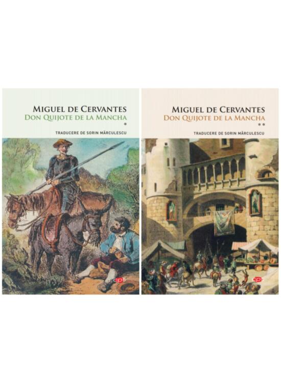 Copertă produs Set Don Quijote de la Mancha (2 volume) (Carte pentru toți) - gallery big 1