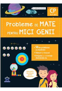 Copertă produs Probleme de mate pentru mici genii. Clasa pregătitoare (6-7 ani)