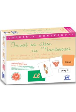 Copertă produs &Icirc;nvaț să citesc cu Montessori: 84 de Jetoane și 51 de tichete de lectură pentru a &icirc;nvăța să citești foarte ușor