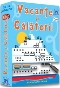 Copertă produs Vacanțe și călătorii. 50 de jetoane + cariocă