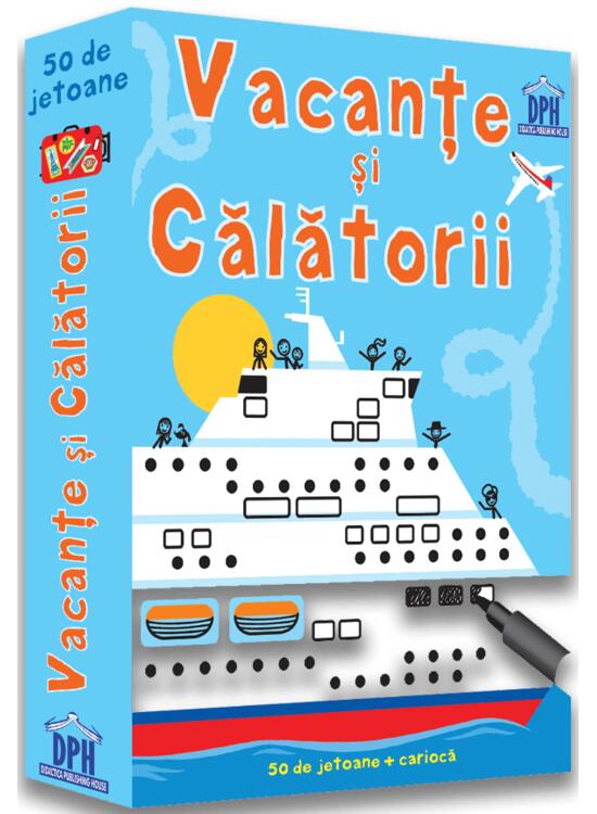 Copertă produs Vacanțe și călătorii. 50 de jetoane + cariocă - gallery big 1