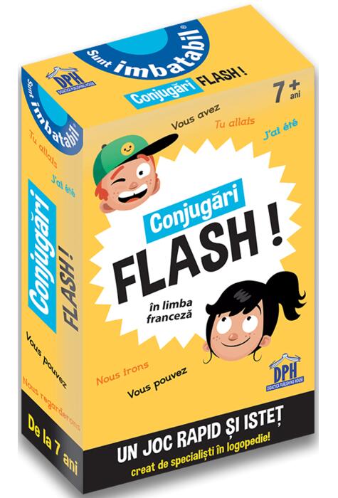 Copertă produs Sunt imbatabil. Conjugări flash &icirc;n limba franceză!