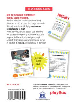 Copertă produs Un an &icirc;n formă maximă. 365 de activități Montessori