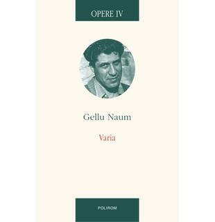 Opere IV. Varia